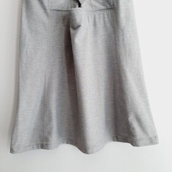 LULULEMON Tank Top Built-in-Bra Strappy Back Sz 8 Flawed - Picture 10 of 12